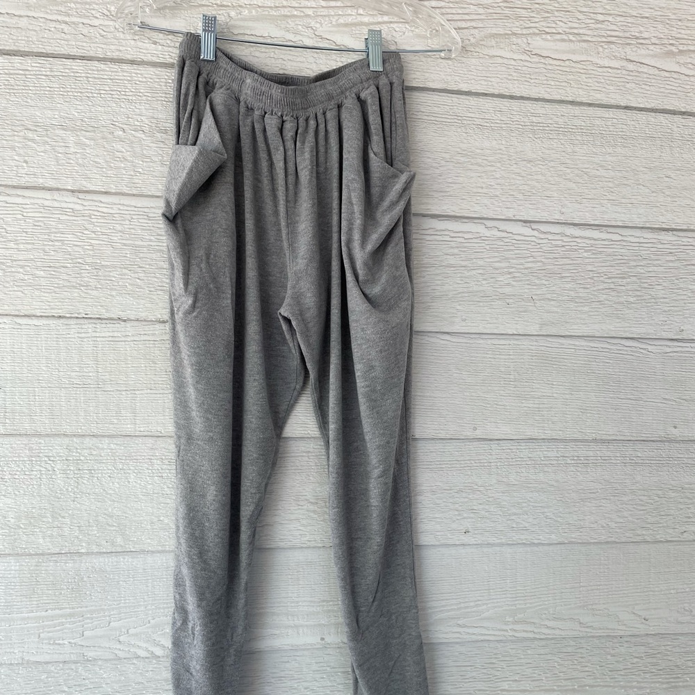 Free people gray joggers